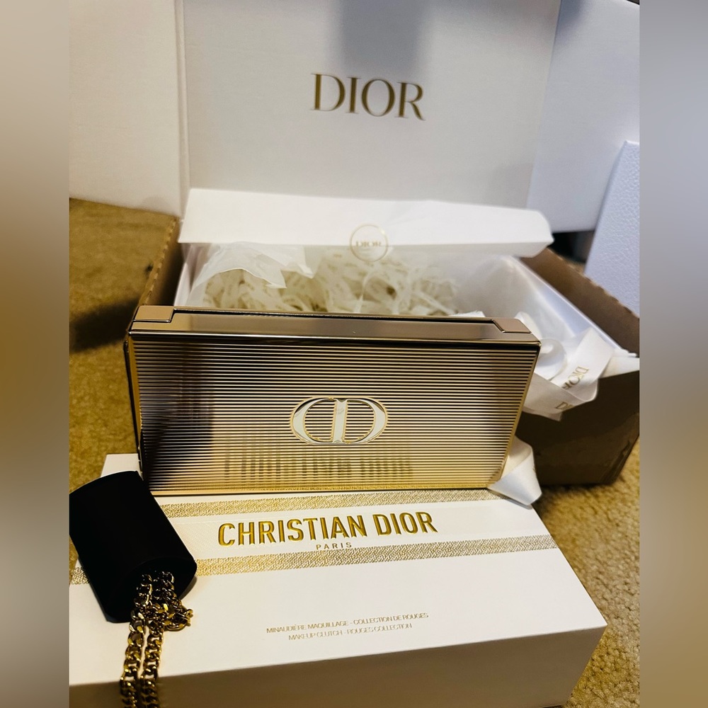 New Dior Limited Edition Rouge Minaudiere Clutch: Lipstick Collection Case-2023!